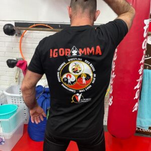 Team Gold Igor MMA T-Shirt Black